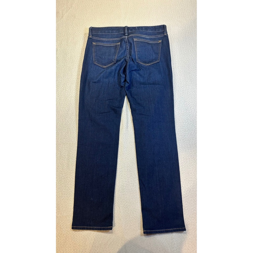 Gap 1969 Real Straight Jeans Womens 29r Dark Wash Denim Stretch S/364618-00 - Picture 2 of 8